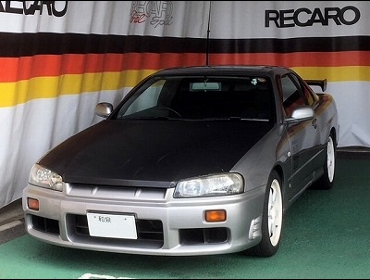 NISSAN@XJCC@ER34@1998N@Ɂ@RECAROiJj@SR-6@GK100@BK/BK@