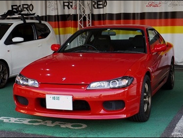 NISSAN@VrA@S15i2002Nj@Ɂ@RECAROiJj@RS-G@GK@BK/RED@