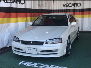 NISSAN@XJCC@ER34i2001Nj@Ɂ@RECAROiJj@RS-GS@RED@