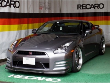 NISSAN@GT-R@R35i2010Nj@Ɂ@RECAROiJj@SR-7@GK100@BK/BK@