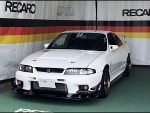 NISSAN@XJCC@GT-R@BCNR33i1997N3j@Ɂ@RECAROiJj@SR-6@GK100S@BK/RED@~E@