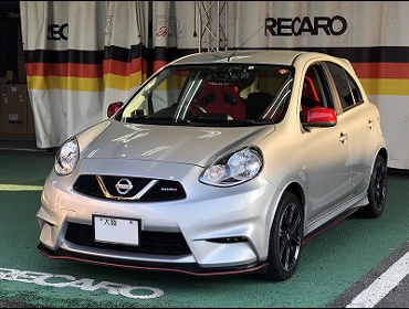 NISSAN@}[`@NISMO@K13i2016Nj@Ɂ@RECAROiJj@SR-7@KK100@RED@A/R@~E@