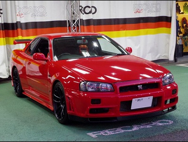 NISSAN@XJCC@BNR34i1999Nj@Ɂ@RECAROiJj@RS-G@GK@BK/RED@@SR-7@GK100@BK/RED@