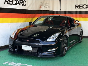 NISSAN@35GT-R@Ɂ@RECAROiJj@SR-7@GU100H@RED@V[gq[^[t@@SR-7F@GU100H@RED@V[gq[^[t@