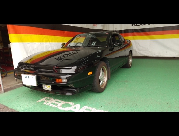 NISSAN@180SX@KPS13i1990Nj@Ɂ@RECAROiJj@SR-7@GK100@BK/SIL@@SR-7F@GK100@BK/SIL@