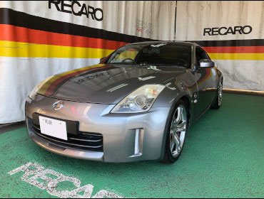 NISSAN フェアレディZ Z33 に RECARO（レカロ） SR-7F GK100 BK