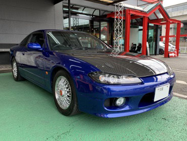 NISSAN@VrA@S15i1999Nj@Ɂ@RECAROiJj@RS-G@GK@BK/u[@@SR-7F@GK100@BK/u[@