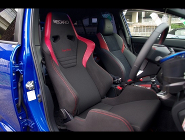 RECARO（レカロシート） SUBARU WRX STI VABにレカロ 限定SR-6 スーパーシュタルクNU 装着