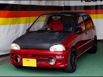 SUBARU　ヴィヴィオ　に　RECARO（レカロ）　RS-GS　RED　シートヒーター付き　装着