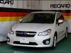 RECAROiJV[gj@SUBARU@CvbT@GP7@Ɂ@RECAROiJj@SR-7@GK100@BK/SIL@