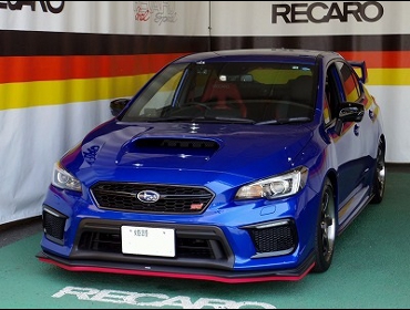 SUBARU@WRX@STI@VAB@2018N@Ɂ@RECAROiJjV[g