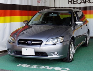 SUBARU@KVB@BP5i2004Nj@Ɂ@RECAROiJj@SR-7@GK100@BK/SIL@