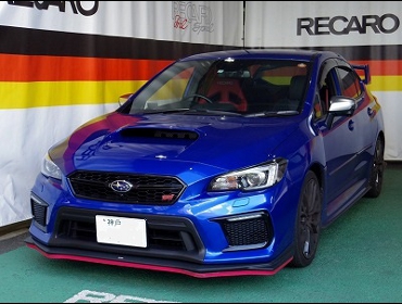 SUBARU@WRX@STI@VABi2017Nj@Ɂ@RECAROiJj@SR-7@Lassic@RED@V[gq[^[t@