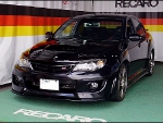 SUBARU@CvbT@GVF@Ɂ@RECAROiJj@SR-6@GK100S@BK/RED@~2r@