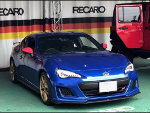 SUBARU@BRZ@ZC6i2019Nj@Ɂ@RECAROiJj@SR-6@GK100S@BK/RED@V[gq[^[t@~E@