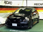 SUBARU@WRX@STI@VABi2017Nj@Ɂ@RECAROiJj@RS-G@GK@BK/BK@V[gq[^[t@