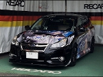 SUBARU　レガシィ　ツーリングワゴン　BRG（2012年）　に　RECARO（レカロ）　RS-G　GK　BK/ブルー　装着