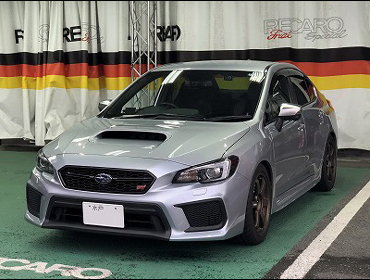 SUBARU@WRX@STI@VAB@D^i2017Nj@Ɂ@RECAROiJj@RS-G@GK@BK/RED@V[gq[^[t@