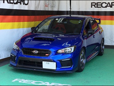 SUBARU@WRX@STI@VABi2017Nj@Ɂ@RECAROiJj@SR-7@GU100@RED@