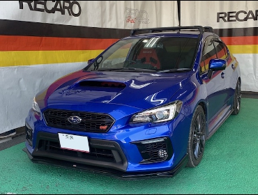 SUBARU@WRX@STI@VABi2017Nj@Ɂ@RECAROiJj@SR-7@GU100H@RED@V[gq[^[t@