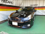 SUBARU　レガシーツーリングワゴン　BRG（2012年）　に　RECARO（レカロ）　クロススポーツスターGK100H　BK　装着