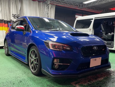 SUBARU@WRX STi@VABi2015Nj@Ɂ@RECAROiJj@Ɂ@TS-G@GK@BK/SIL@