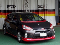 TOYOTA@ANA@NHP10@Ɂ@RECAROiJjV[g@SR-7@Lassic@RED@V[gq[^[t@