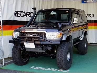 TOYOTA@hN[U[70@GRJ76@Ɂ@RECAROiJj@SR-7@KK100@BK@