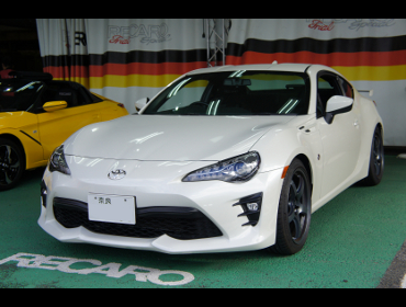 TOYOTA@86@ZN6i2017Nj@Ɂ@RECAROiJj@RS-G@GK@BK/BK@V[gq[^[t@