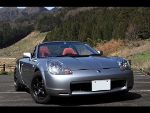 TOYOTA@MR-S@Ɂ@RECAROiJj@SR-7@GU100@RED@