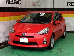 TOYOTA@ANA@Ɂ@RECAROiJj@SR-7F@GK100@BK/RED@V[gq[^[t@