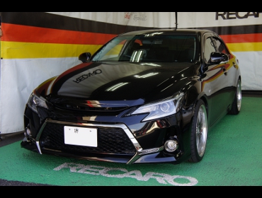 TOYOTA@}[NX@GRX130@Ɂ@RECAROiJj@TS-G@GK@BK/BK@