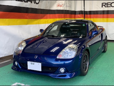 TOYOTA@MR-S@ZZW30i2002Nj@Ɂ@RECAROiJj@TS-G@GK@BK/SIL@