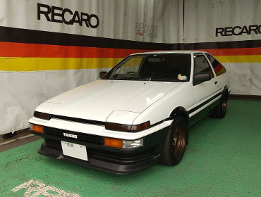 TOYOTA@J[Xv^[@AE86i1986Nj@Ɂ@RECAROiJj@SR-7@GU100@BK@