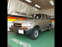 TOYOTA@hN[U[80@HZJ81Vi1990Nj@Ɂ@RECAROiJj@SR-7F@GU100@uE@