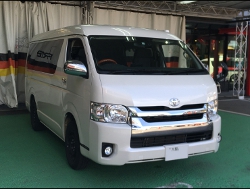 TOYOTA�@�n�C�G�[�X�@4�^�@�Ɂ@RECARO�i���J���j�@�I���\�y�hDL220HV�@���@�I���\�y�hAN220�@BK�@����