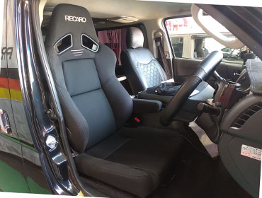 TOYOTA@nCG[X@5^i[fB[[@Ɂ@RECAROiJj@SR-7F@GK100@BK/BK@