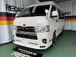 TOYOTA ハイエース 3BF-TRH200K(2025年) に RECARO(レカロ) SR-C UT100H A/R RED シートヒーター付き 装着