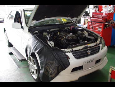 車種別 スーパーチャージャー（コンプレッサー） 装着例 SXE10