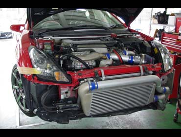 車種別 スーパーチャージャー（コンプレッサー） 装着例 ZZT231